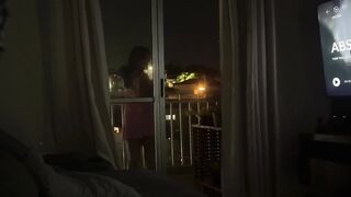 WE WERE CAUGHT ON THE BALCONY OF THE CONDOMINIUM - Conclude on Crimson - (19 - 9 - fiftyThree - twentyFour - eightyNine - eightySix)