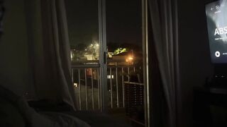 WE WERE CAUGHT ON THE BALCONY OF THE CONDOMINIUM - Conclude on Crimson - (19 - 9 - fiftyThree - twentyFour - eightyNine - eightySix)