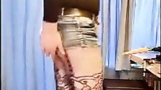 Sissy Pluged Fake penis Instructing