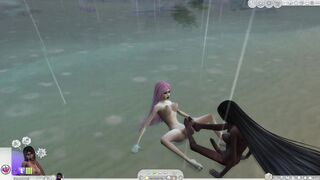 sims four futa bitches with enormously long hair hook-up joy compilation