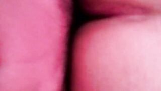 Transsexual Romi boinking a fat white bum