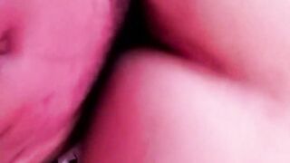 Transsexual Romi boinking a fat white bum