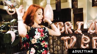 ADULT TIME - Bride Codi Vore’s Wrecked Bachelorette Saved By Trans Stunner Ariel Demure Lap Dance
