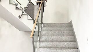 Sissy in Office-Outside