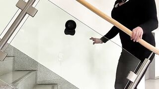 Sissy in Office-Outside