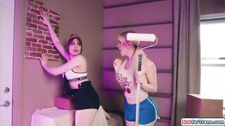 Huge mounds she-males acquaintance is waiting for them in a hump wag