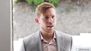 I ambled in on my manager his huge-chested trans wifey taking a bathroom