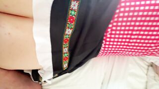 Bavarian Dress Sissy Fucked