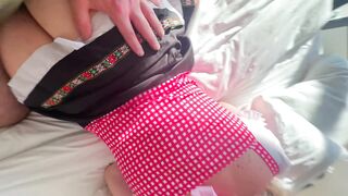 Bavarian Dress Sissy Fucked