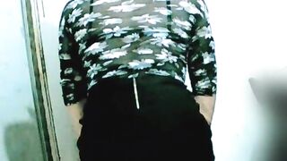 Dressed in her assistant suit