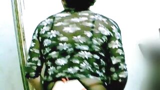 Dressed in her assistant suit