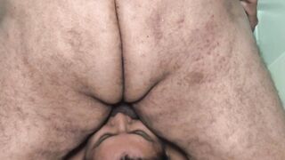 Oh, you killer fatso! First-ever we went to the drive-through and then to the motel on the same day.