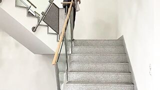 Sissy Introducing Fresh Sundress and Petite Walk Around Outdoor