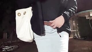 Sissy Introducing Fresh Sundress and Petite Walk Around Outdoor