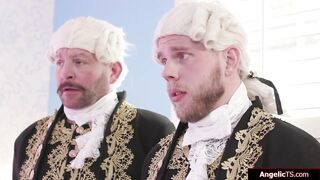 Butlers come inhale our royal tgirl spunk-pumps and ravages our cabooses