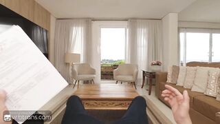 VRB Trans: Huge-titted Latina Ladyboy Romps Condom-free With A Sonnie At Home pt.two