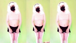 Transgender princess's First-ever Time with 3 Fake penises (Trailer) - Maddy Diamond