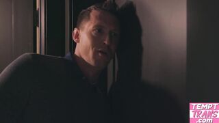 Trans Woman Meetings Her Hottest Mates Rigorous Stepparent