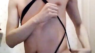 Tsukasa's Steaming Striptease in the Shower