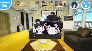 My Femboy Roomy #03 - Catching My Femboy Paramour Plumb Himself with a Monstrous Faux-cock