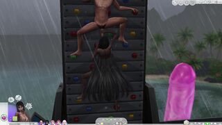 sims four she-creature she-creature beotches sole fetish on tropical island compilation