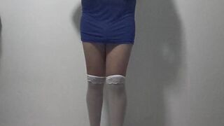 Latina Transvestite Clad as a Stewardess Looking for Someone to Take Her V-card Send Message If You Are from CDMX or EdoMex