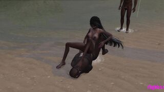 sims four super-steamy transgender princess princess ravaged in tropical paradise island of love and delectation