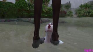 sims four super-steamy transgender princess princess ravaged in tropical paradise island of love and delectation