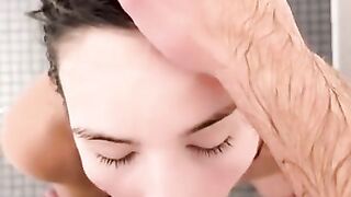 Transsexual Teenie Douche Lovemaking