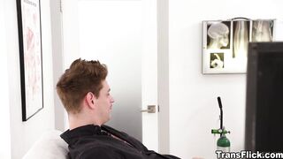 Michael DelRay and doctor Haven Roses lustful sex that almost get caught