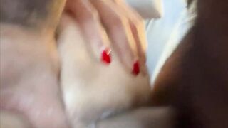 UNDERVIEW CONDOM-FREE AND THICK SPUNK IN HATCH