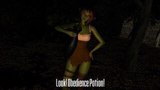 Futa Green People smash a Nun