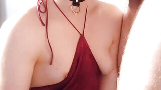 Clothed trendy, face-plumbed like a hoe