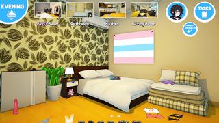 My Femboy Roomie #04 - My Punk Femboy Roomy Enjoys Railing Their Fresh Faux-cock And Have My Spear In Their Sweet Throat