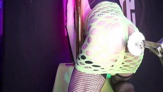 Toypleasurexxx - sissy fluo bumfuck penetrate machine