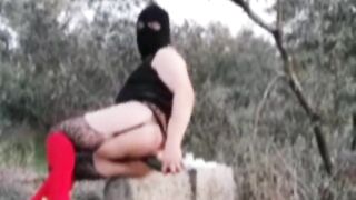 Reymisterio422 - Trans providing it his all in the middle of the woods - 1000414544 - Nov 13, 2025