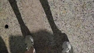 Ladyboy Ting Xuan outdoor pissing compilation