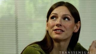 Calm Zone Not with That Grubby Trans ORAL PLEASURE in the Library