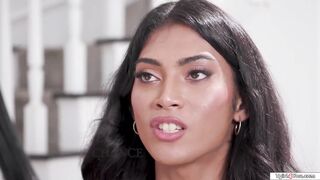 Step-dad anals chinese tgirl daughter and her t-girl best friend