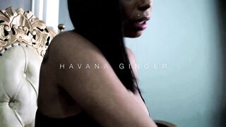 Havana Ginger Shovels Her Humungous Cable-On Deep Inwards TRANSSEXUAL Fuckslut Foxxy's Arse!