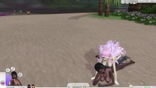 sims four futa shemale bitches tropical butt sex intercourse