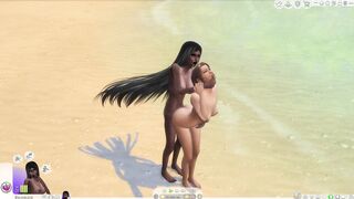 sims four futa shemale bitches tropical butt sex intercourse