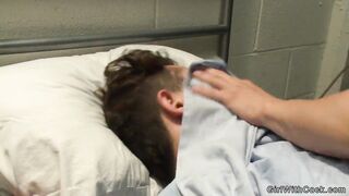 She-creature rectal nails dude in undergarments