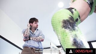 SATANS FILM Nasty Trans Gracie Jane Gets Her Bum Pulverized By Her Homie s Bf