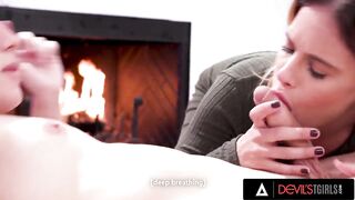 SATANS TGIRLS Brilliant Trans Kasey Kei Gives Insatiable Honey Jesse Horse Her First-ever Trans Practice