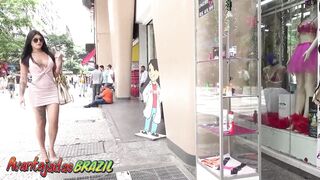 Uber-sexy trans lady had fuck-fest in a bang-out store with a salesman.