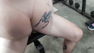 My individual trainer beat me in the crotch in the middle of a exercise.