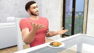 Chinese Trans penetrated by Thick Meatpipe in Bath "Dinner at the Vineyard" | Vignette 43