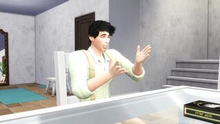 Chinese Trans penetrated by Thick Meatpipe in Bath "Dinner at the Vineyard" | Vignette 43