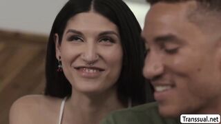 Bawdy TRANSSEXUAL Dates My Schlong Addiction